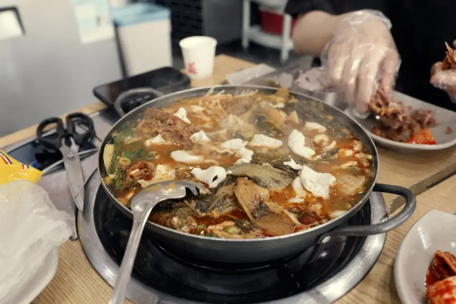 우리감자탕 사진
